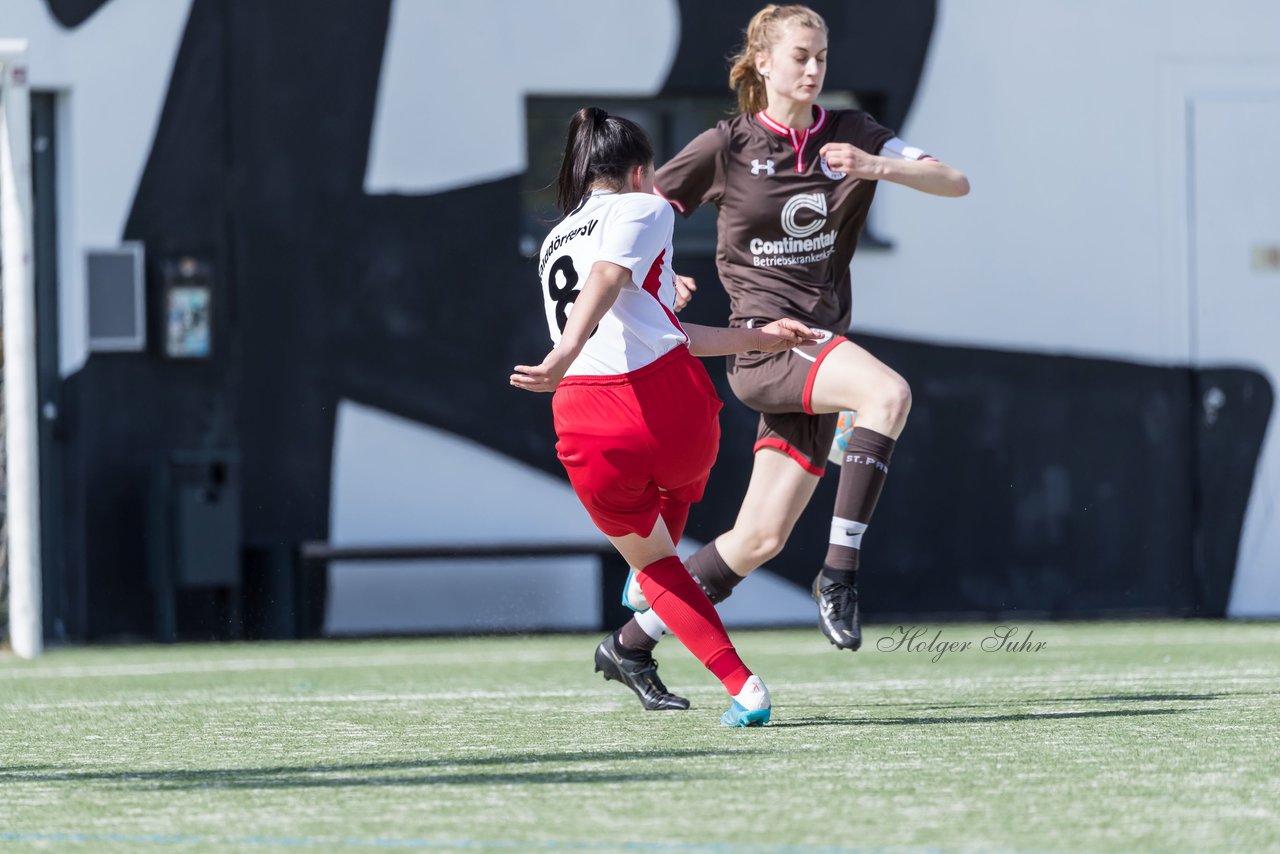 Bild 68 - wBJ St. Pauli - Walddoerfer : Ergebnis: 1:11